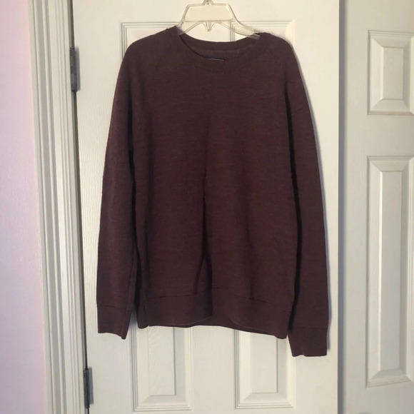 2/$30 Abercrombie & Fitch‎ men's small crew neck cotton wool blend sweater Y2K - Picture 5 of 9